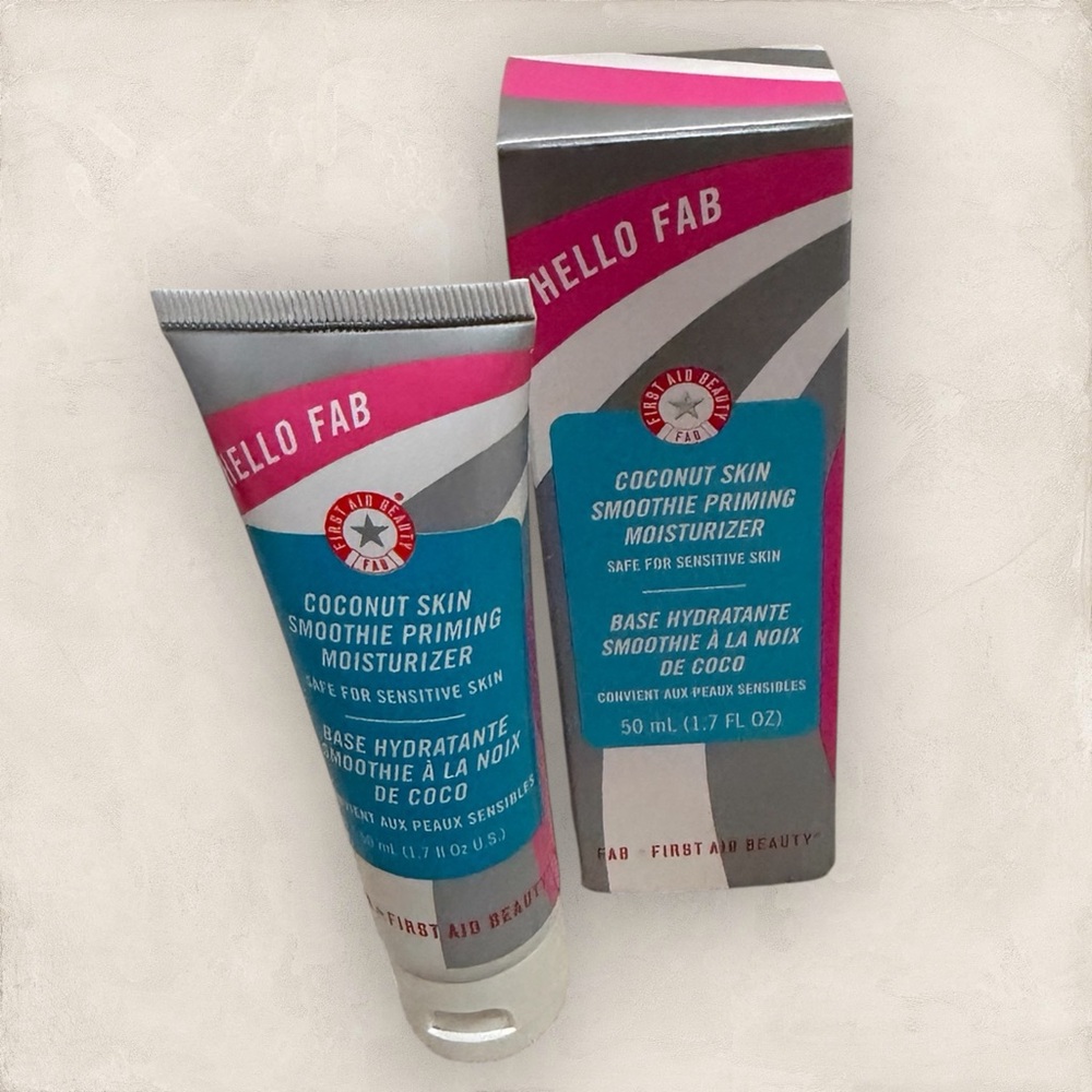 NIB! First Aid Beauty Coconut Skin Smoothie Priming Moisturizer!